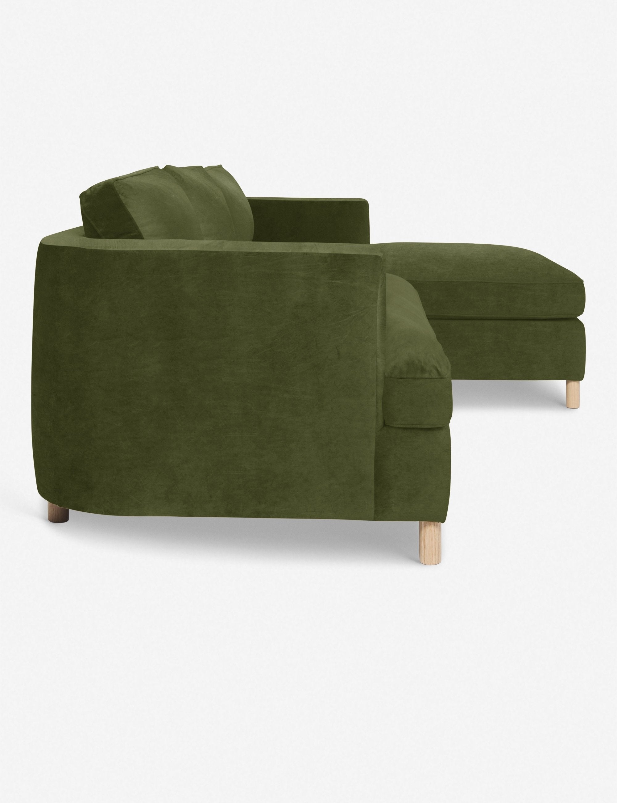 Belton Sectional Sofa by Ginny Macdonald - Modern L-Shaped Couch for Living Room, Family Room & Lounge | Comfortable Fabric Upholstery