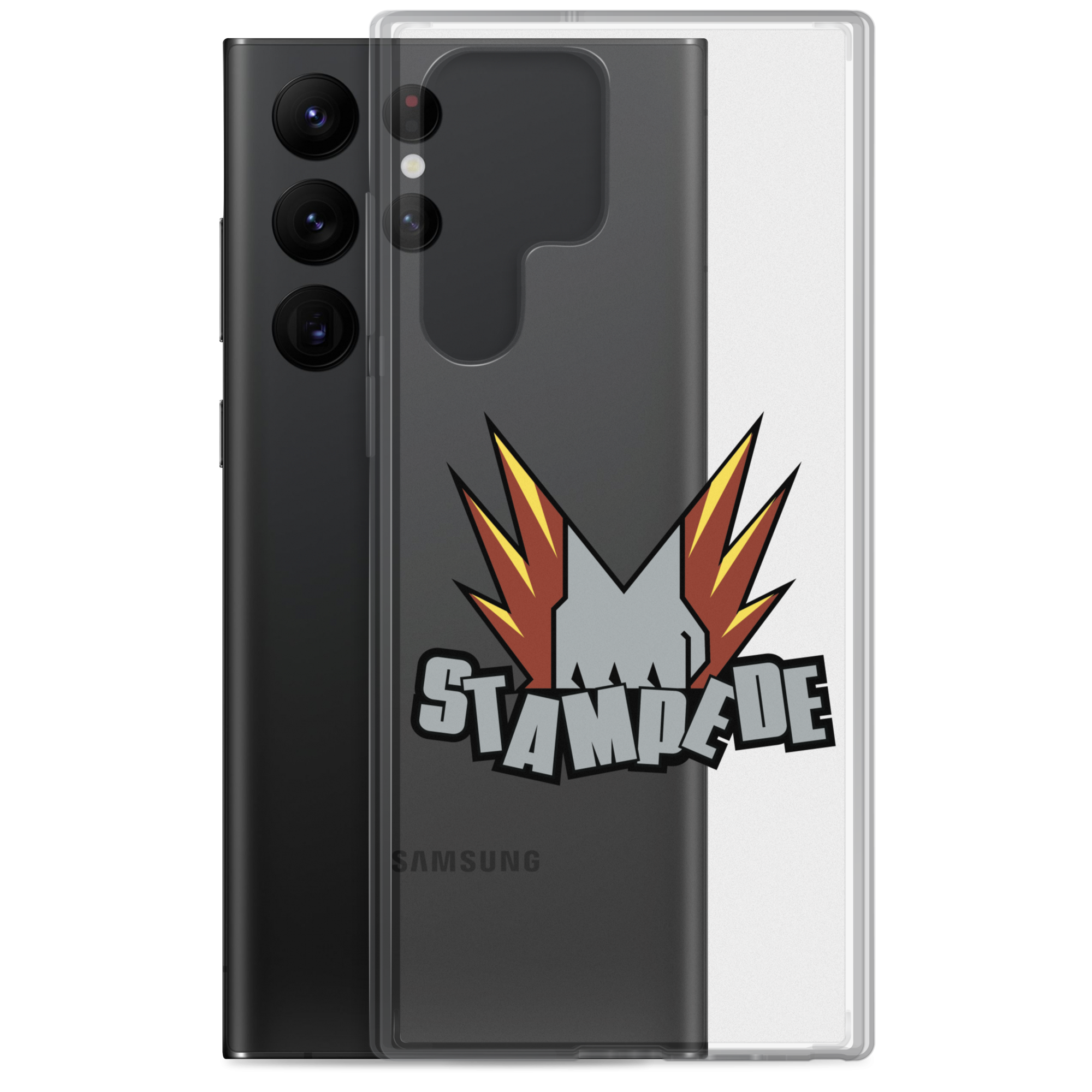 Zoo Jitsu Fighters Stampede Clear Protective Case for Samsung Galaxy - Durable Slim Cover for Everyday Use & Gaming Enthusiasts
