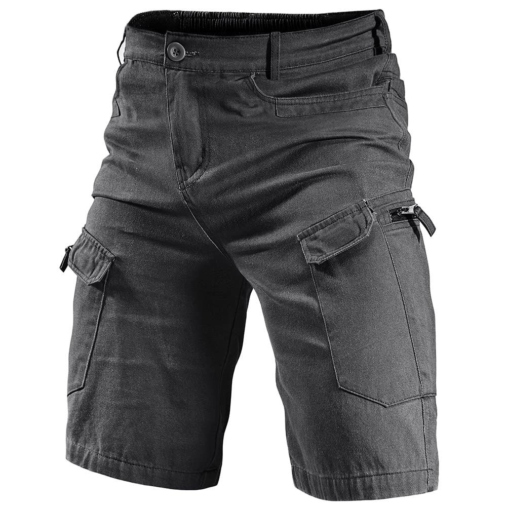 Men's Tactical Cargo Work Shorts - Durable Cotton Outdoor Shorts for Hiking, Fishing & Hunting with Multiple Pockets - Perfect for Adventure, Camping & Outdoor Activities
