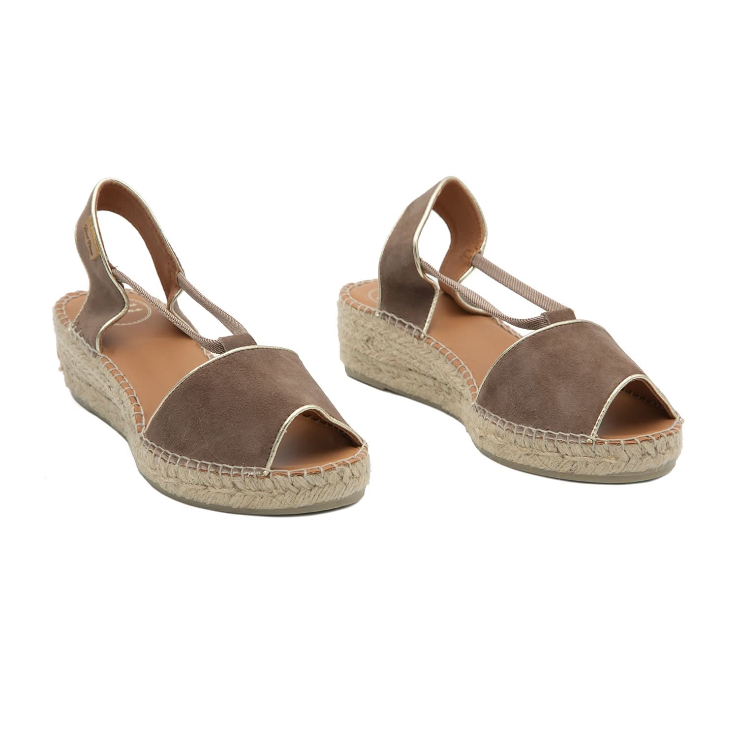 Women's Suede Leather Wedge Espadrille Sandals - Comfortable Summer Casual Shoes for Beach, Vacation & Everyday Wear