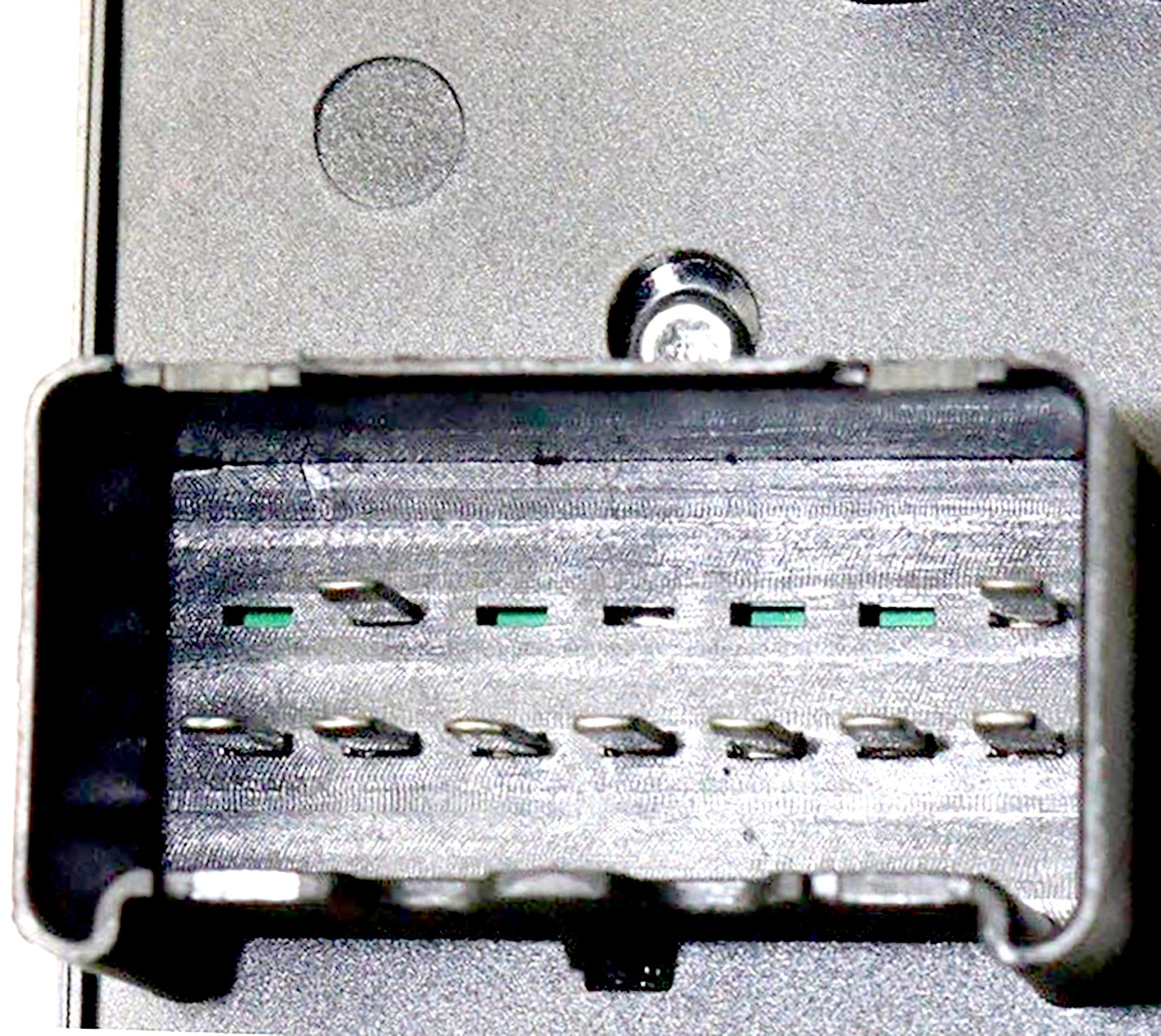 APDTY 133779 Master Power Window Switch - Compatible with Dodge Town & Country, Grand Caravan, Ram 1500/2500/3500/4500 Crew Cab (Non-Power Fold Mirrors) - Replaces 68110866AB, 68110866AA - Easy DIY Installation for Smooth Window Operation