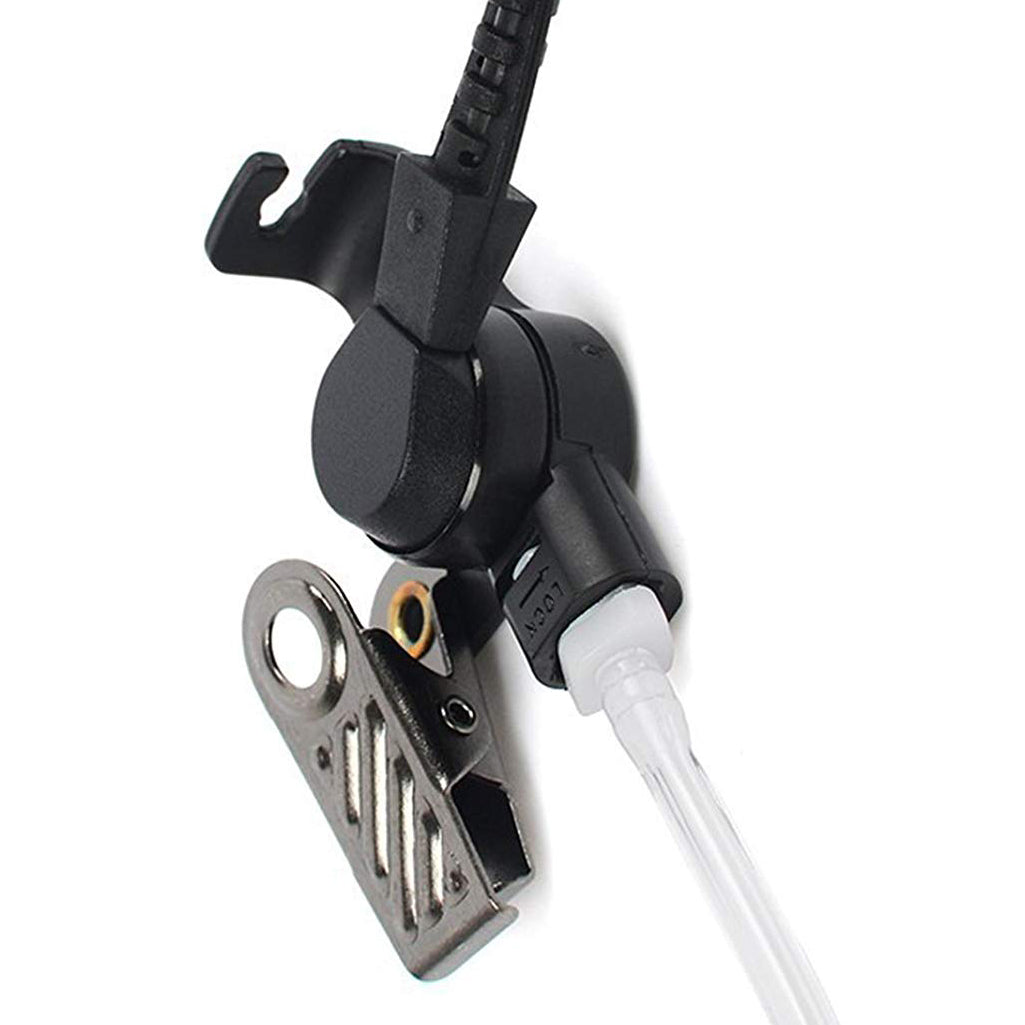 3.5mm Jack Listen Only Earpiece for Two-Way Radio - Compatible with RHF 617 1N Transceiver - Clear Audio for Security, Construction & Event Staff - Discreet Communication Solution