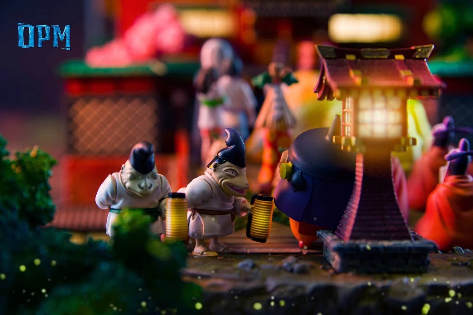 OPM Studio Spirited Away Bathhouse 2.0 Replica | Studio Ghibli Inspired Japanese Anime Decor | Perfect for Anime Fans & Home Decoration