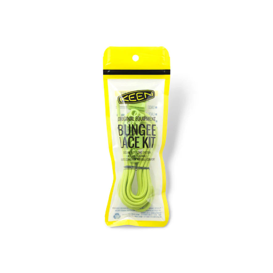 KEEN BUNGEE SHOELACE KIT - No-Tie Elastic Shoelaces for Running, Hiking & Everyday Wear - Secure Fit for Active Lifestyles