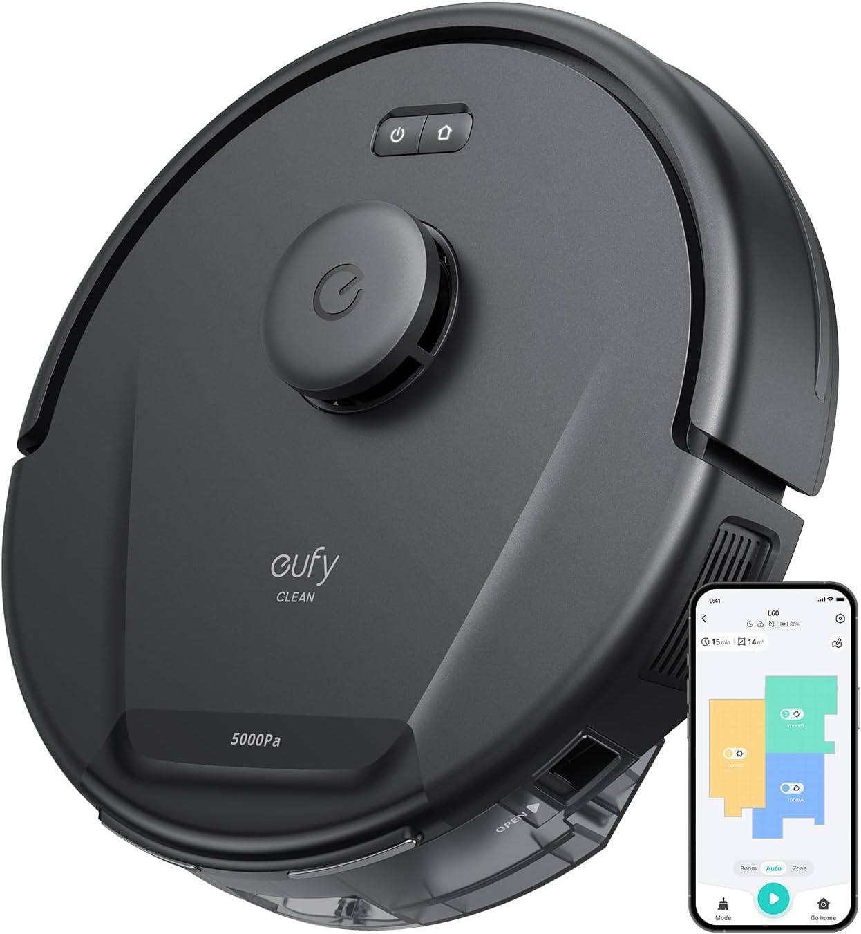 Eufy Replacement Charging Base & Adapter for L60/L50 Series Robot Vacuum - Compatible Power Supply for Home Cleaning Robots (Perfect for Spare Parts & Backup Charging)