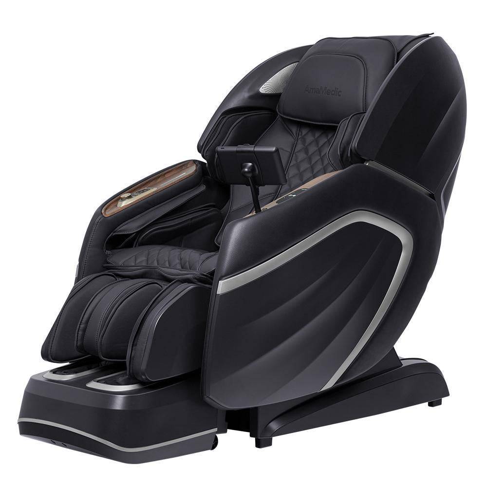 AmaMedic Hilux 4D Full Body Massage Chair with Zero Gravity Recline - Perfect for Home, Office & Relaxation Therapy