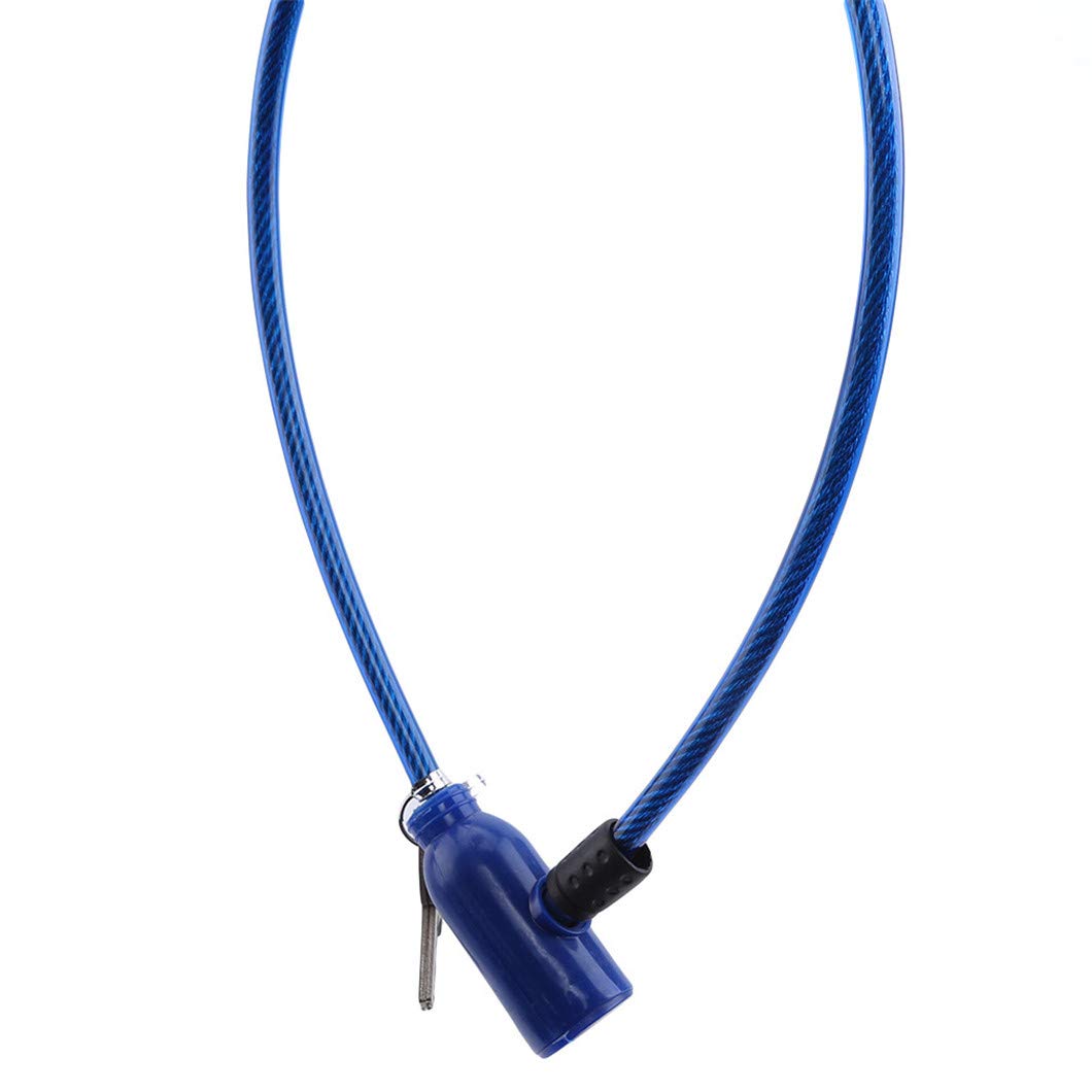 Heavy Duty Bike Lock Cable - 6ft Secure Bicycle Lock with 2 Keys | Weatherproof Outdoor Security for Bikes, Scooters, Motorcycles & Sports Equipment | Perfect for Commuting, Travel & Storage