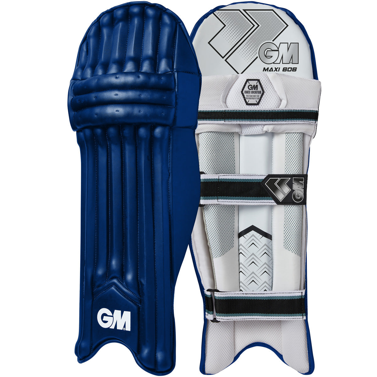 Gunn & Moore Maxi 606 Cricket Batting Pads (2025) - Premium Cricket Leg Guards for Adult Players - Perfect for Practice & Match Play