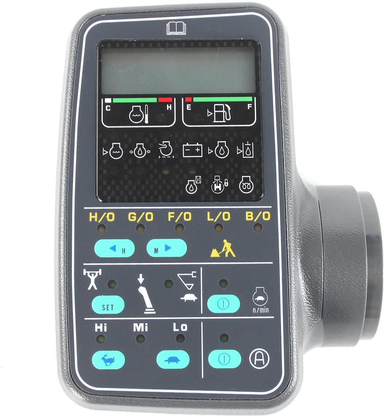 Komatsu PC200-6 PC200LC-6 PC210-6 6D95 Excavator Monitor Display Panel Gauge Cluster Replacement Part - PANGOLIN 7834-72-4000 | Compatible with Excavator Dashboard & Diagnostic System for Construction Equipment Maintenance