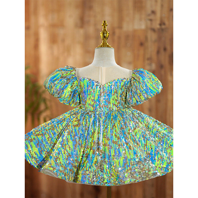 Adorable Baby Girl Pageant Dress for Toddlers - Elegant Princess Birthday Party Gown | Perfect for Pageants, Birthday Celebrations & Special Occasions
