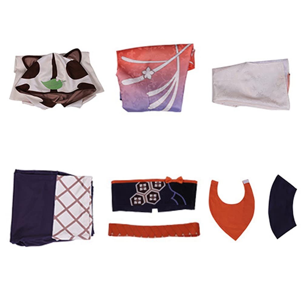 Genshin Impact Sayu Mujina Ninja Cosplay Costume - Official Anime Game Character Outfit for Halloween, Conventions & Cosplay Events