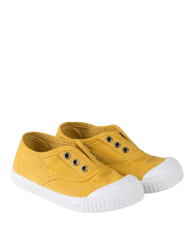 IGOR Mustard Canvas Shoes - Lightweight & Comfortable Sneakers for Men & Women | Perfect for Casual Wear, Walking & Everyday Use