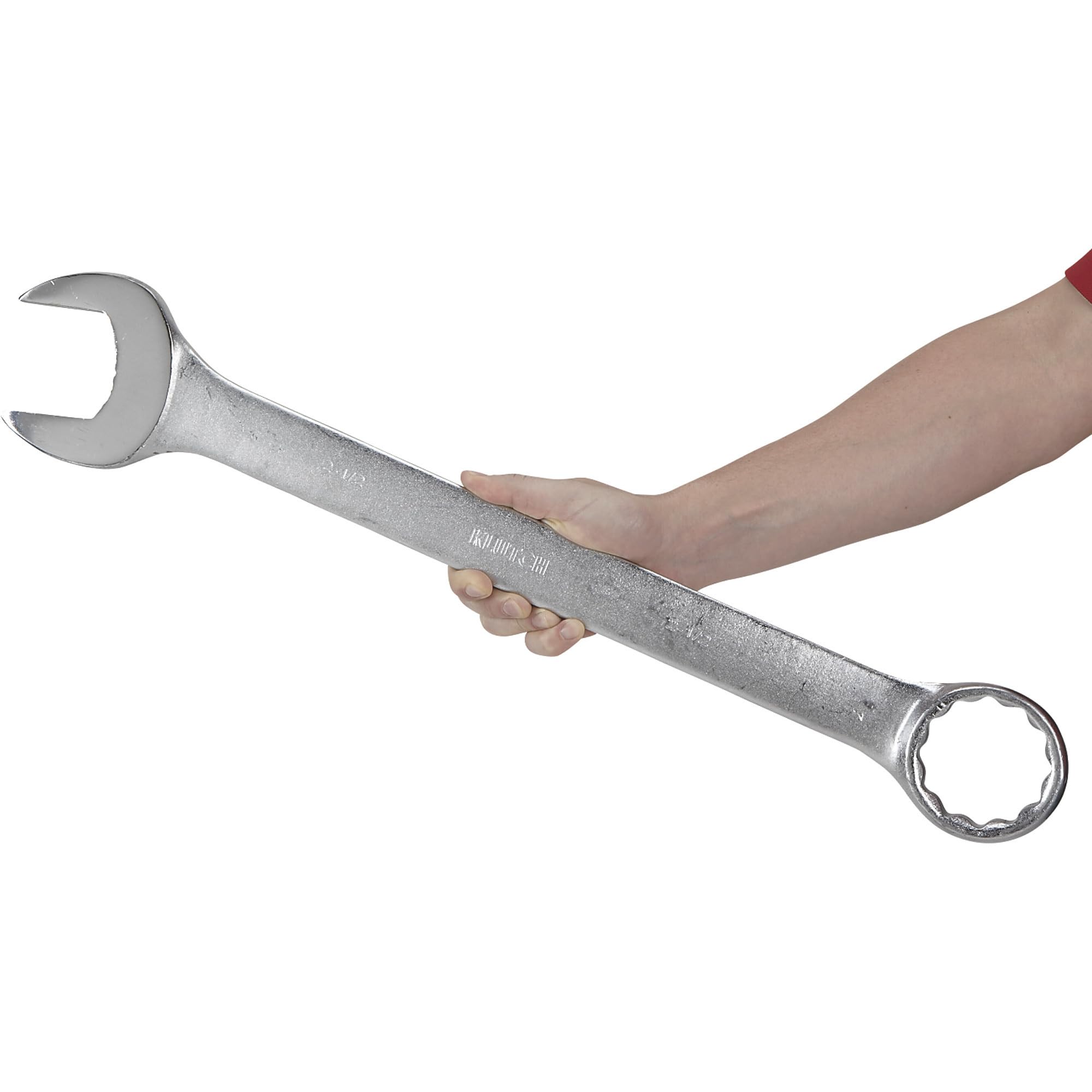 Klutch Super Jumbo SAE Combination Wrench Set - 4-Piece Heavy Duty Wrench Kit for Automotive Repair & Industrial Maintenance