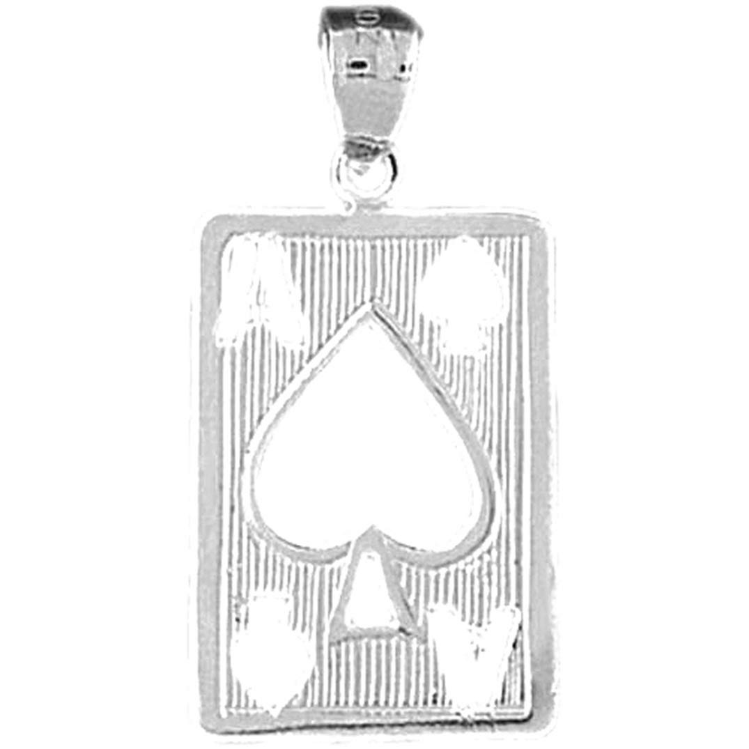 Gambling Earrings | Sterling Silver Playing Cards & Ace of Spades Lever Back Earrings - Handmade in USA | Perfect for Casino Nights, Poker Parties & Unique Gift Giving
