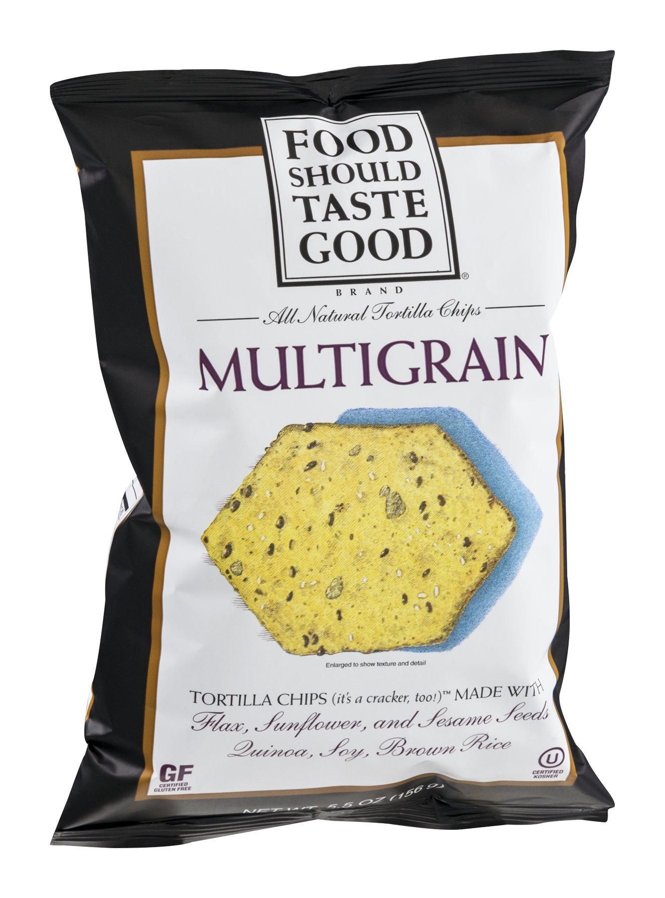 Food Should Taste Good Multigrain Tortilla Chips - Gluten Free, Non-GMO, 5.5 oz (Pack of 12) - Perfect for Snacking, Parties & Healthy Diets
