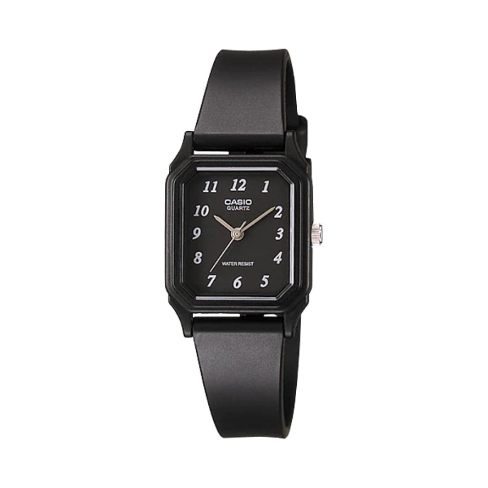 CASIO Analog LQ-142 1BDF Black Resin Men's Watch - Stylish & Durable Timepiece for Everyday Wear, Business & Casual Outfits