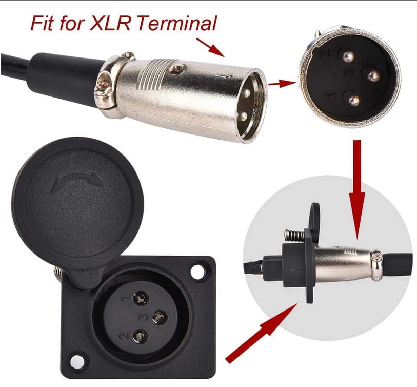 Felixstory Electric Scooter & Hoverboard Charger - Standard 3-Prong XLR Connector with Protective Cover - Compatible with Hovertrax, Swagtron & Most XLR Terminal Hoverboards - Perfect for Commuting, Campus Travel & Outdoor Adventures