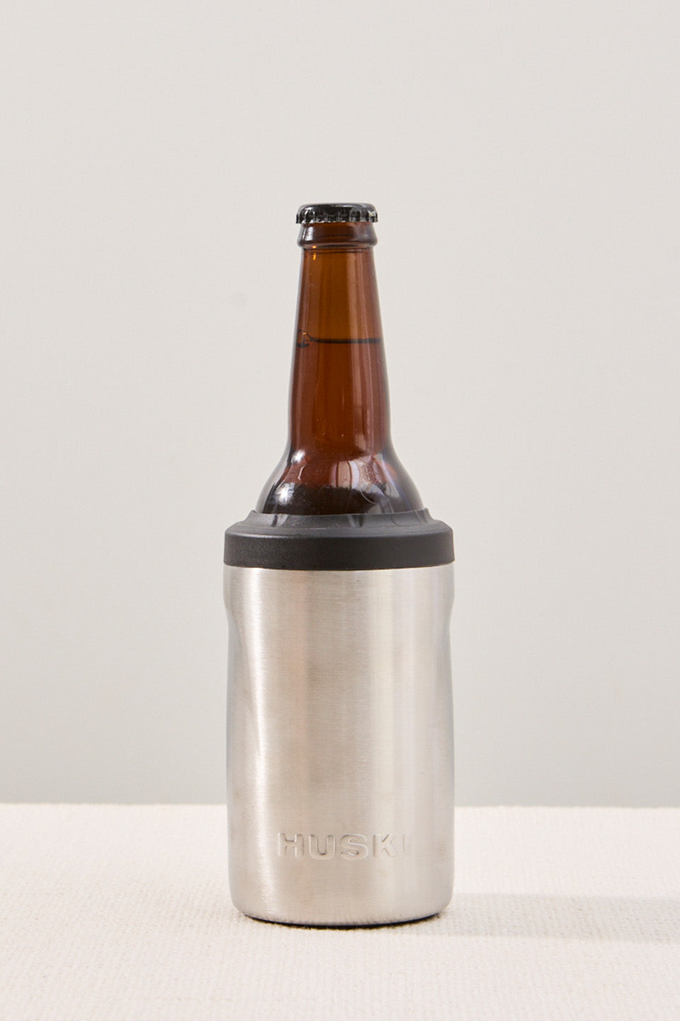 Premium Brushed Stainless Steel Beer Cooler - Insulated Beer Bucket for Chilling Bottles & Cans - Perfect for Parties, BBQs, and Outdoor Gatherings