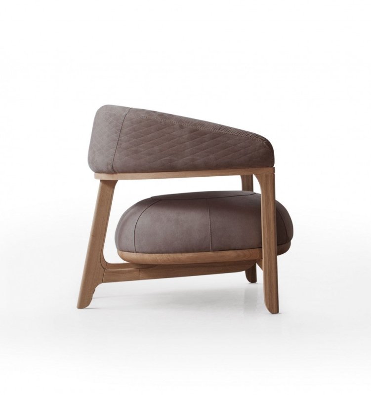 Handmade Designer Lounge Armchair 1290 - Modern Accent Chair for Living Room, Bedroom & Office - Premium Comfort Upholstered Furniture for Home Decor