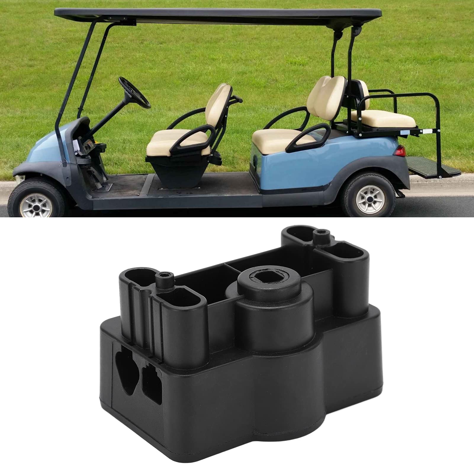 MCOR Accelerator Pedal Assembly for Club Car Precedent Golf Carts (2004-2011 Models) - Black Plastic Replacement Cart Accessories - Perfect for Golf Course Maintenance & Neighborhood Transportation