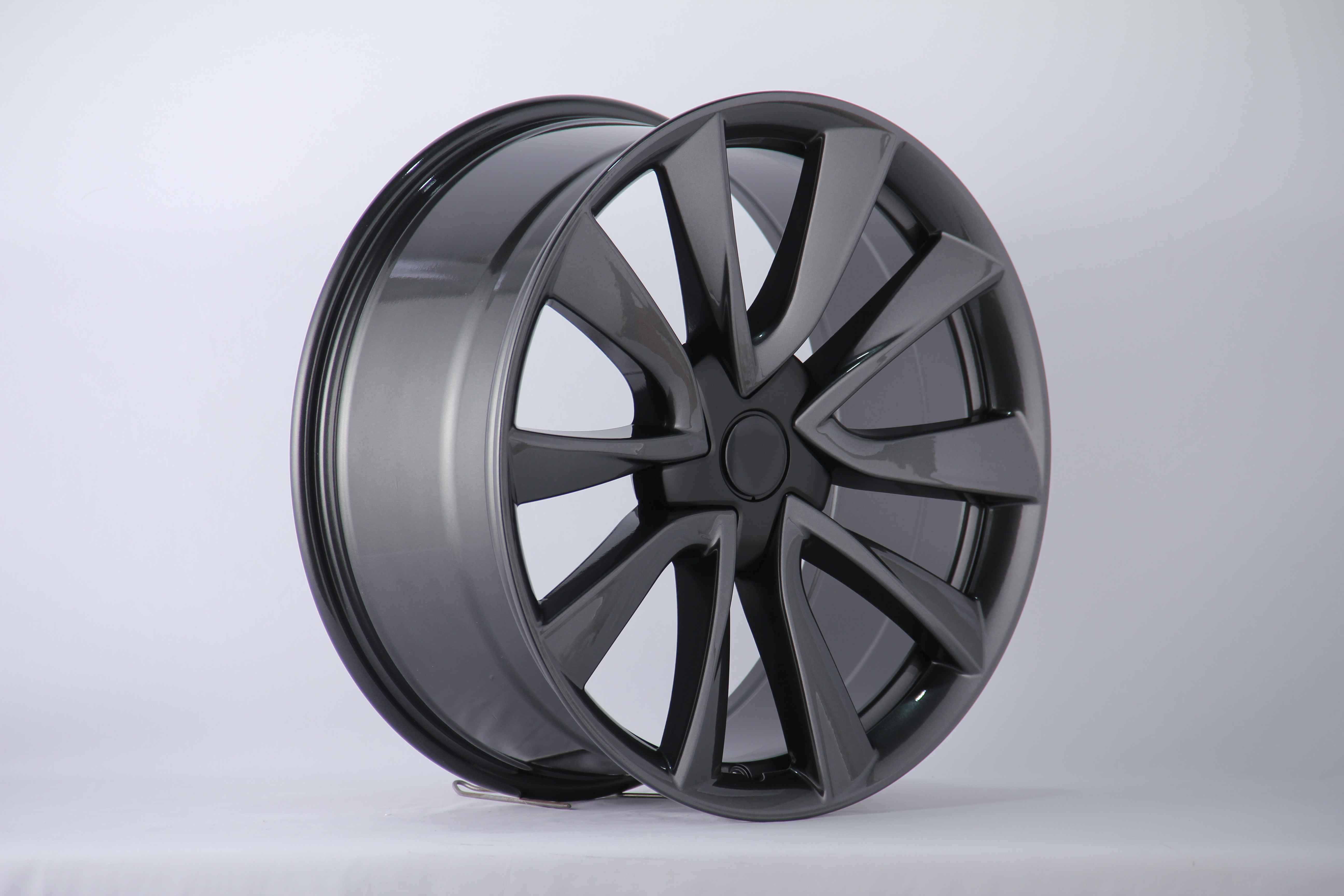 19-Inch Alloy Wheels for Tesla Model 3 & Model Y - Premium Replacement Rims for Enhanced Performance & Style - Perfect for Road Trips & Daily Commuting