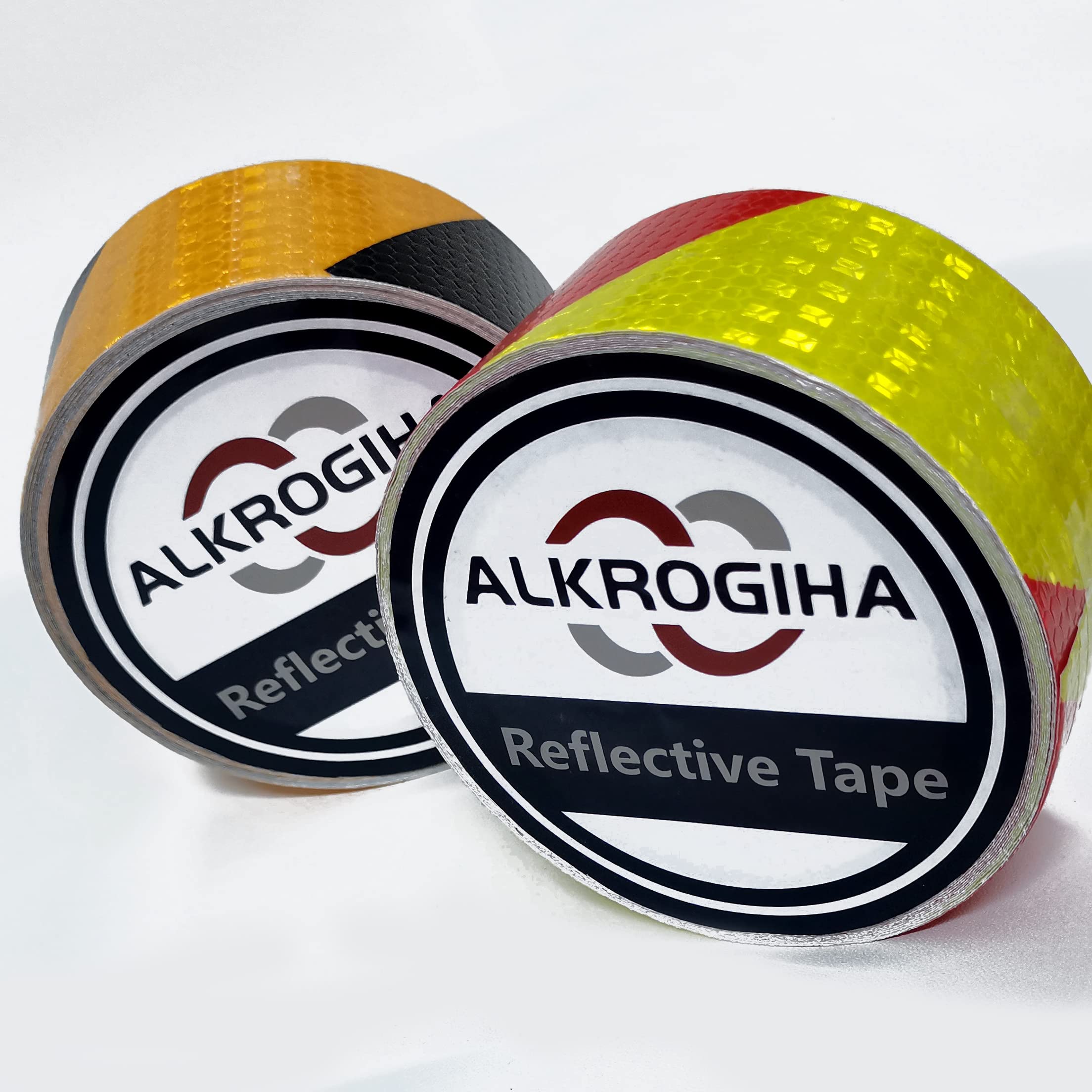 High Visibility Reflective Tape - Waterproof, Strong Adhesive Safety Tape for Vehicles, Trucks, Bikes & Helmets | Nighttime Road Safety, Emergency Warning, Outdoor Sports & Workwear Applications