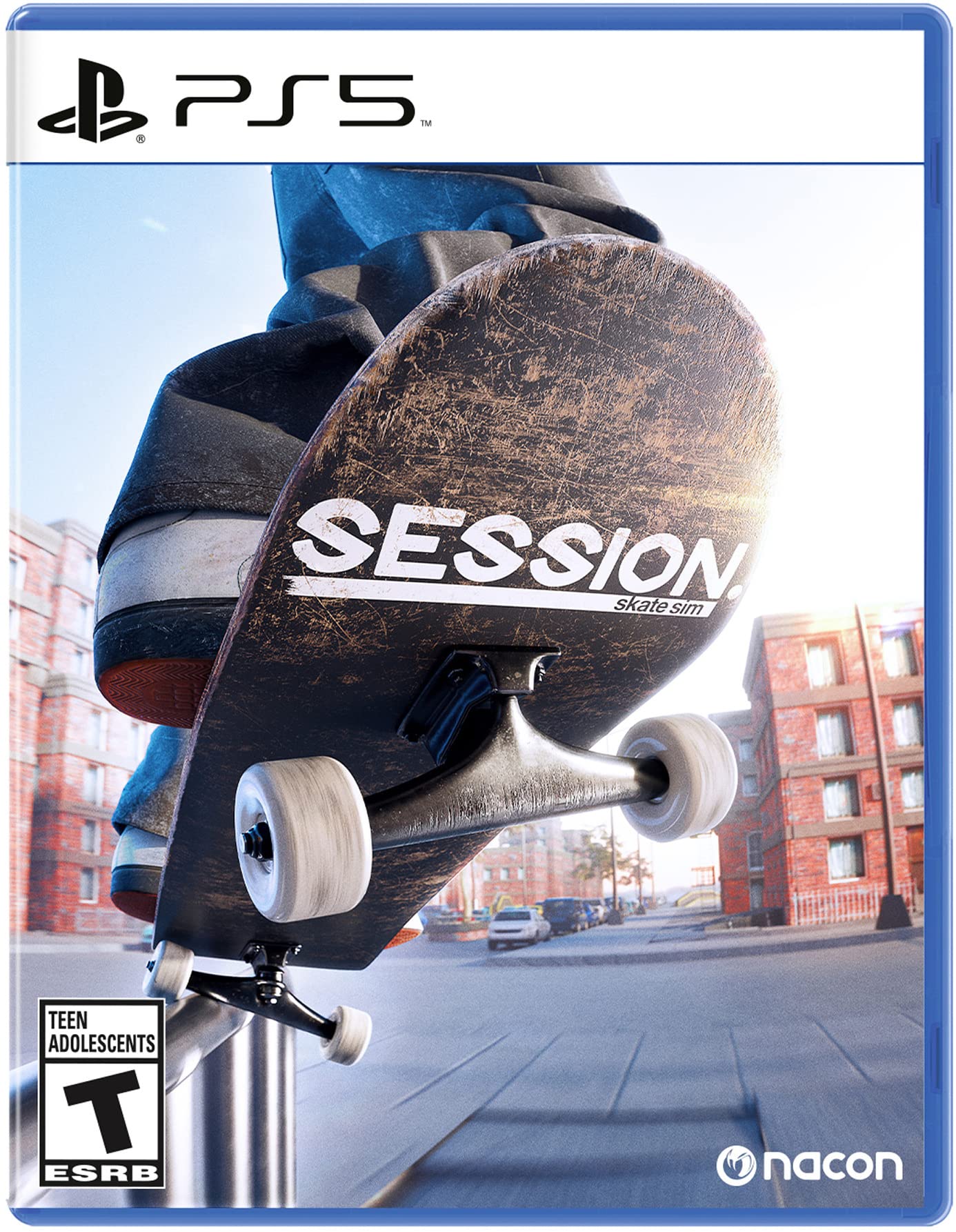 Session: Skate Sim for PS5 - Realistic Skateboarding Game | Perfect for Skate Fans & Gamers | Play at Home or Online Multiplayer