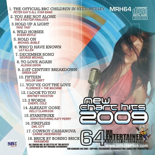 MRH064 Chart Hits Volume 64 December 2009 - Top Pop Music Compilation for Parties, Workouts & Relaxation