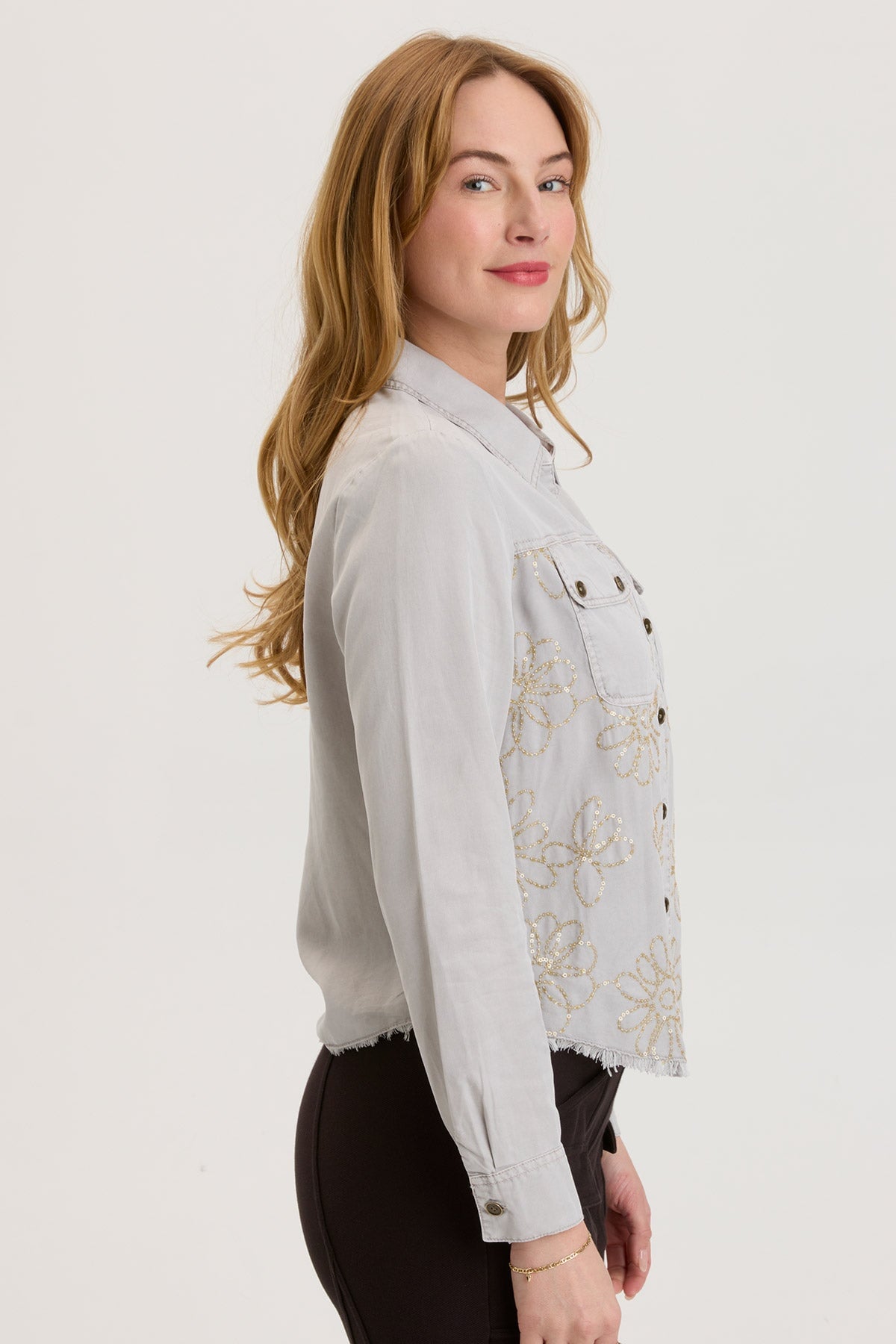 Soft Pebble Pigment Paisley Shacket - Stylish & Comfortable Overshirt for Women | Perfect for Casual Outfits, Layering & Fall Fashion