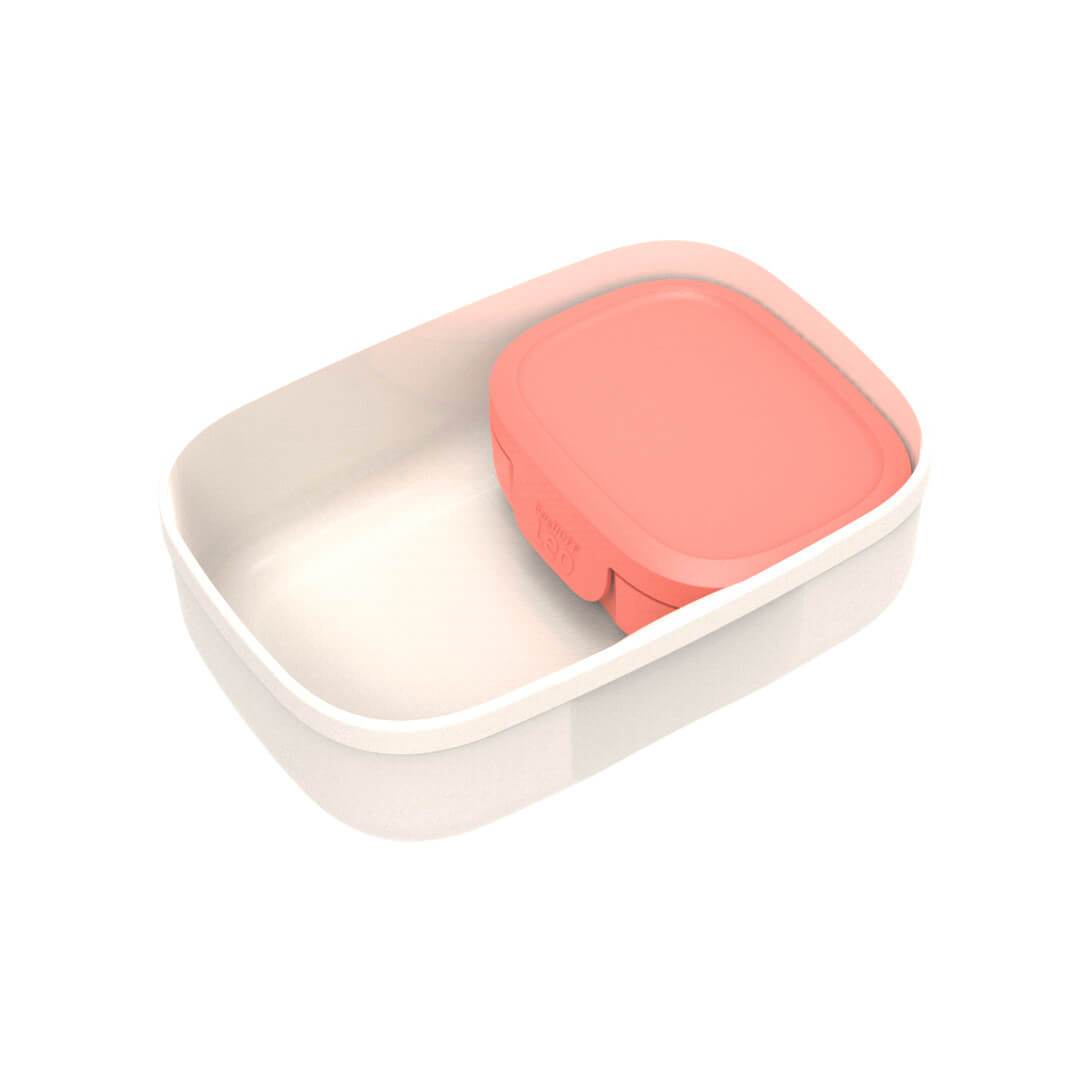 BergHOFF Leo To Go 2-Piece Kids Lunch Set - BPA-Free, Leak-Proof Containers for School, Picnics & Travel | Durable & Fun Design for Boys & Girls
