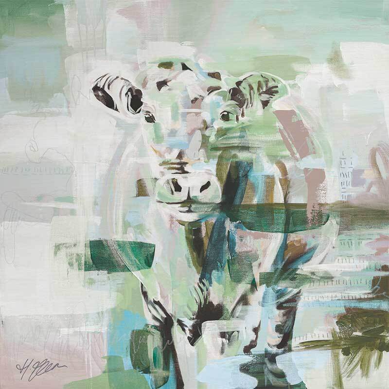 Pastel Green Canvas Art Print - Modern Wall Decor for Living Room, Bedroom & Office - Handmade Home Decor