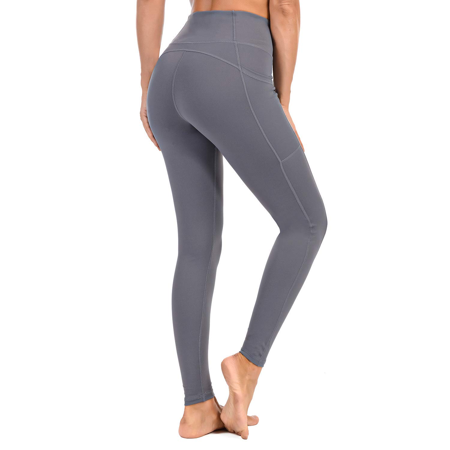 **Qualidyne High Waisted Yoga Leggings for Women – Tummy Control Workout Pants with Pockets – Perfect for Running, Gym & Yoga**    *Use Cases: Ideal for yoga sessions, gym workouts, running, pilates, or casual wear – stay comfortable and stylish all day!*