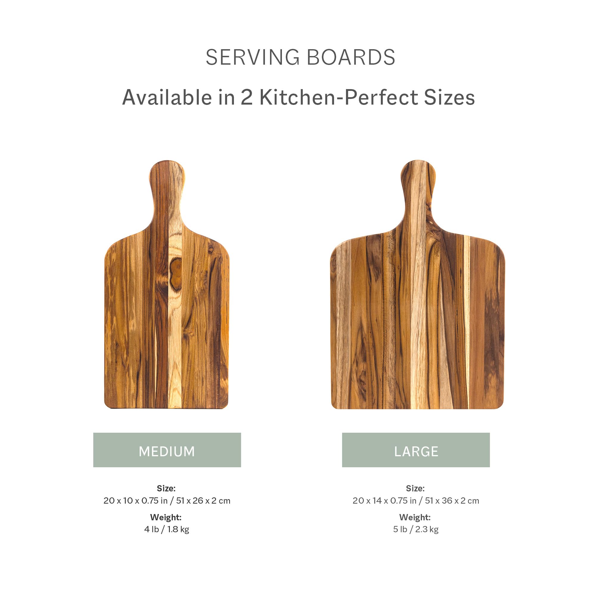 Premium Teak Wood Cutting Board - 20