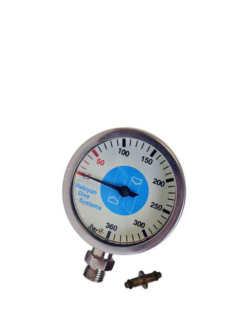 Halcyon Master Diver SPG Gauge - High Precision Scuba Diving Pressure Gauge for Professional Divers | Perfect for Deep Sea Exploration and Underwater Adventures