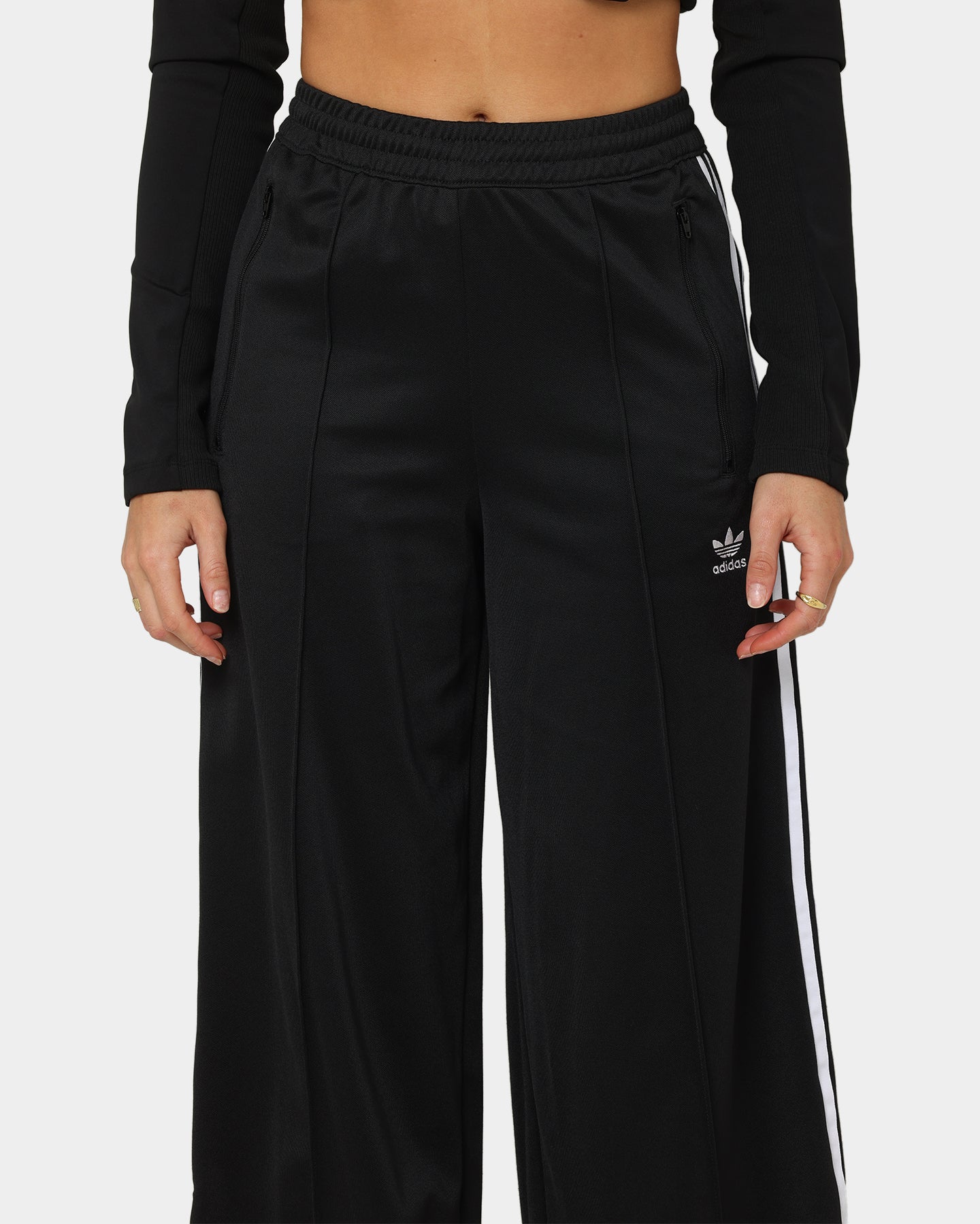 Adidas Women's Adicolour Classics Track Pants - Black Athletic Joggers for Running, Gym & Casual Wear