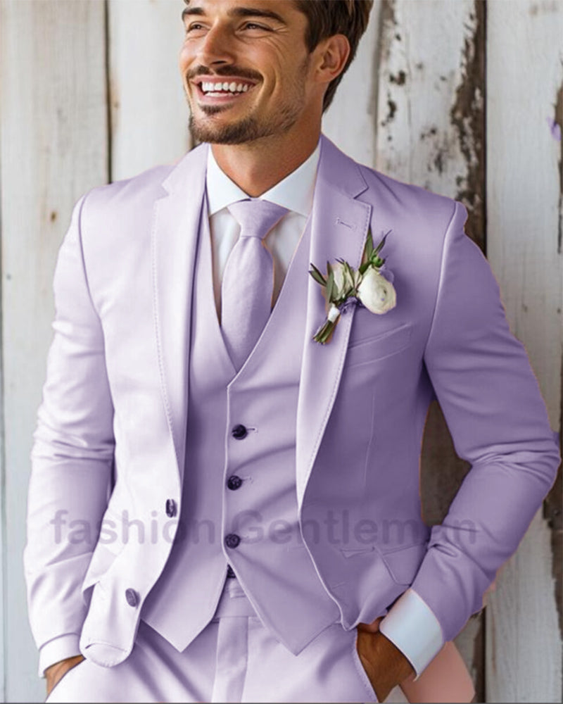 Light Purple Lavender Prom Suit for Men - Formal Graduation Party Outfit for Boys CS52282 | Perfect for High School Dances, Weddings & Special Occasions