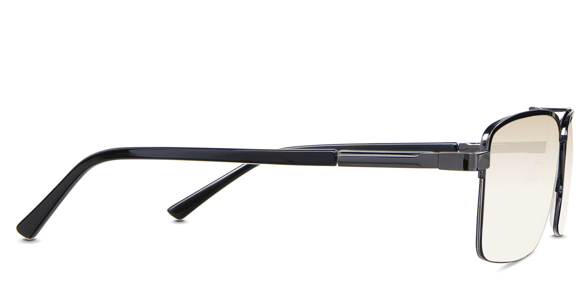 Hadley Men's Prescription Tinted Glasses - Stylish UV Protection Eyewear for Men | Perfect for Driving, Outdoor Activities & Everyday Use