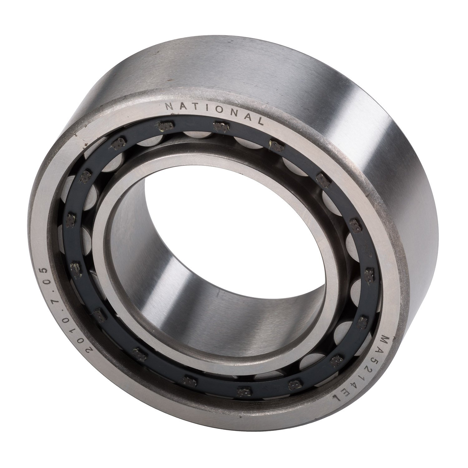 National MA-5214-EL Cylindrical Roller Bearing - High Precision Industrial Bearing for Machinery, Automotive & Power Tools - Durable & Smooth Operation for Heavy-Duty Applications