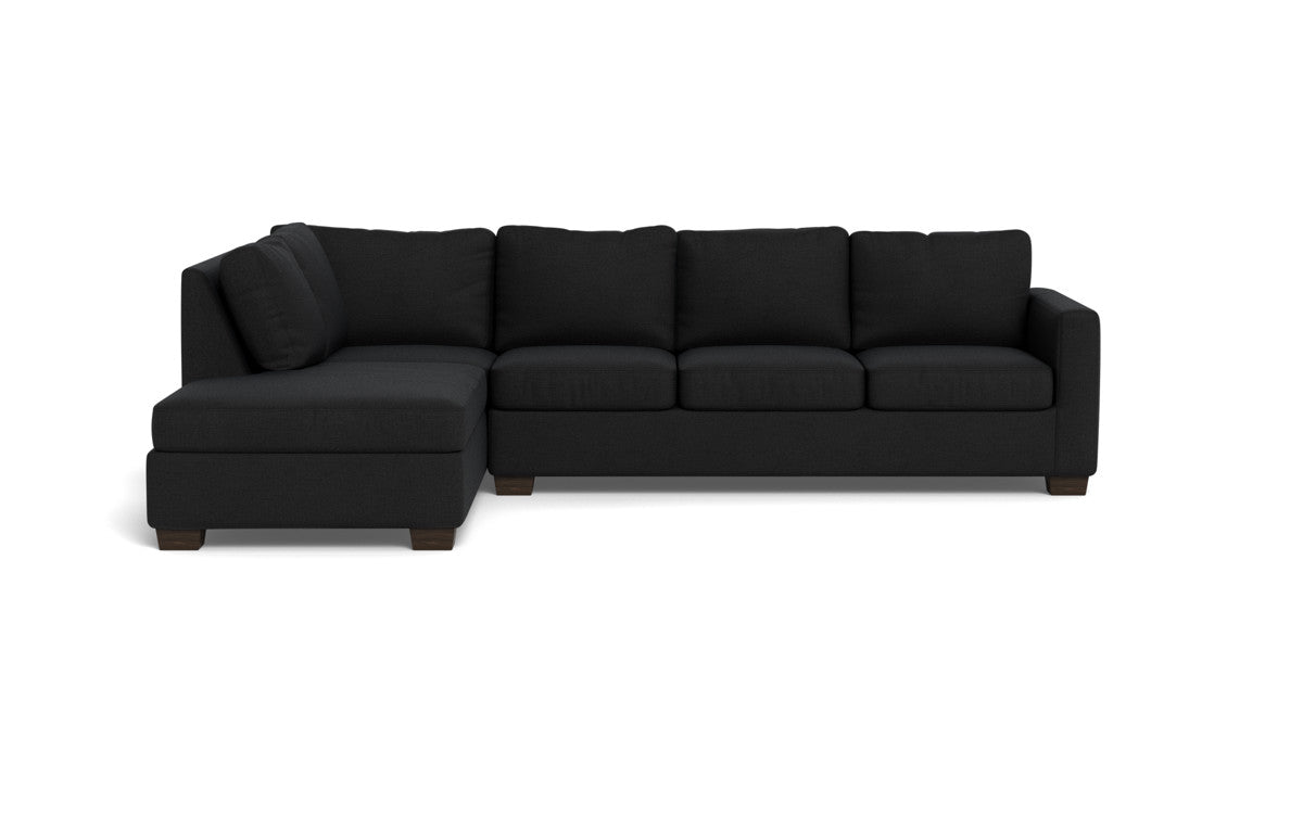 Track 121 Left Chaise Sectional Sofa - Modern L-Shaped Couch for Living Room | Perfect for Small Spaces & Family Gatherings