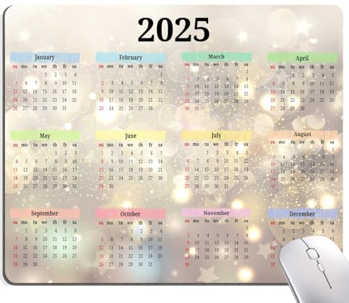 24 2025 Calendar Colorful