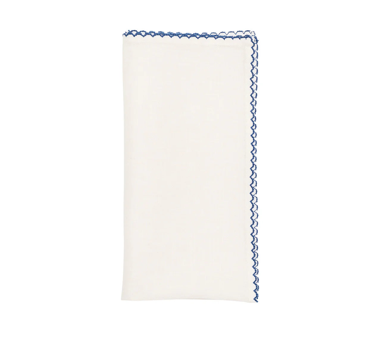 Premium Casbah Napkins - Elegant White & Blue Design for Fine Dining, Weddings, and Special Events | High-Quality Linen Tableware