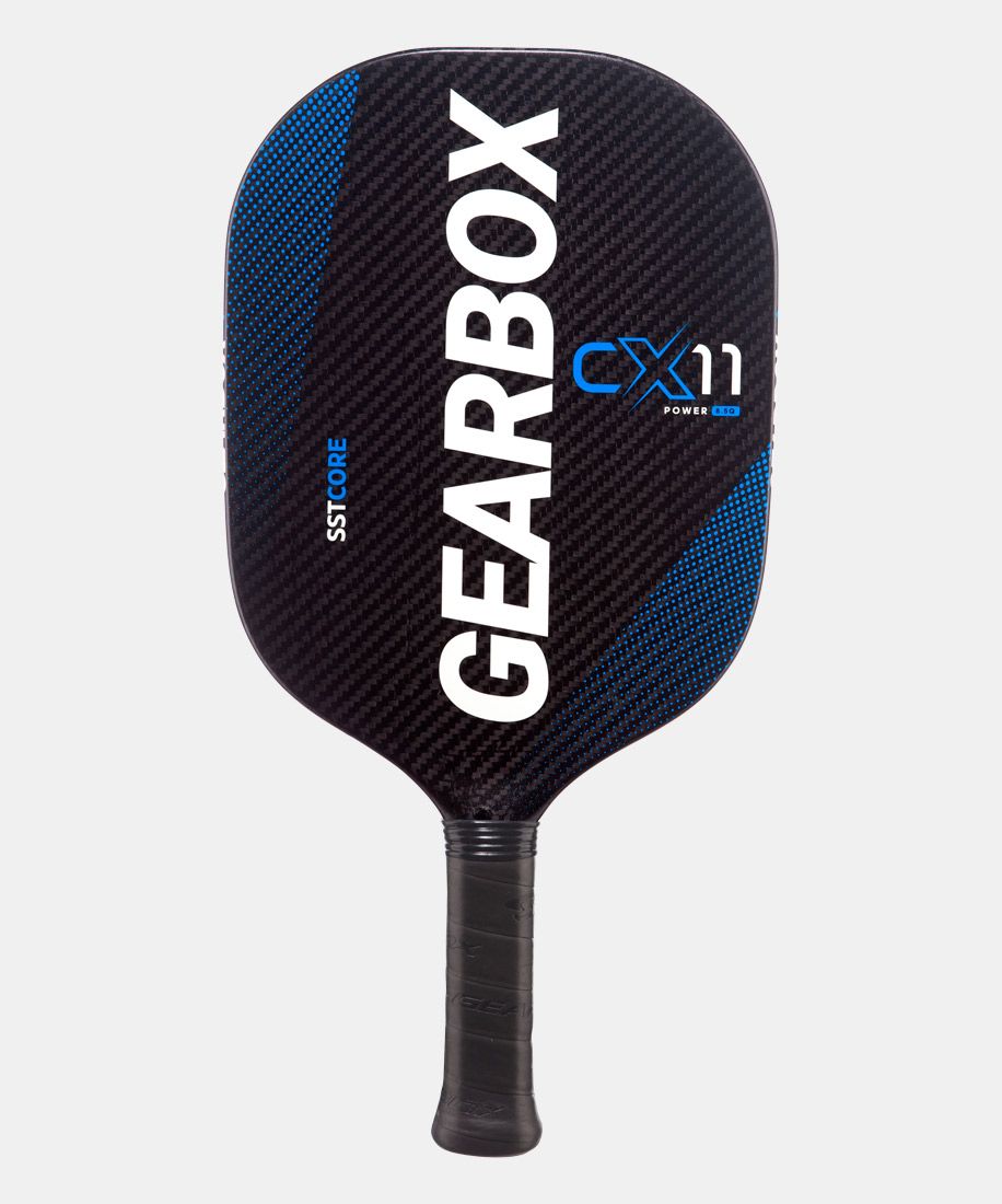 Gearbox CX11Q Quad Power Pickleball Paddle - Premium Carbon Fiber Paddle for Competitive Play & Tournament Use