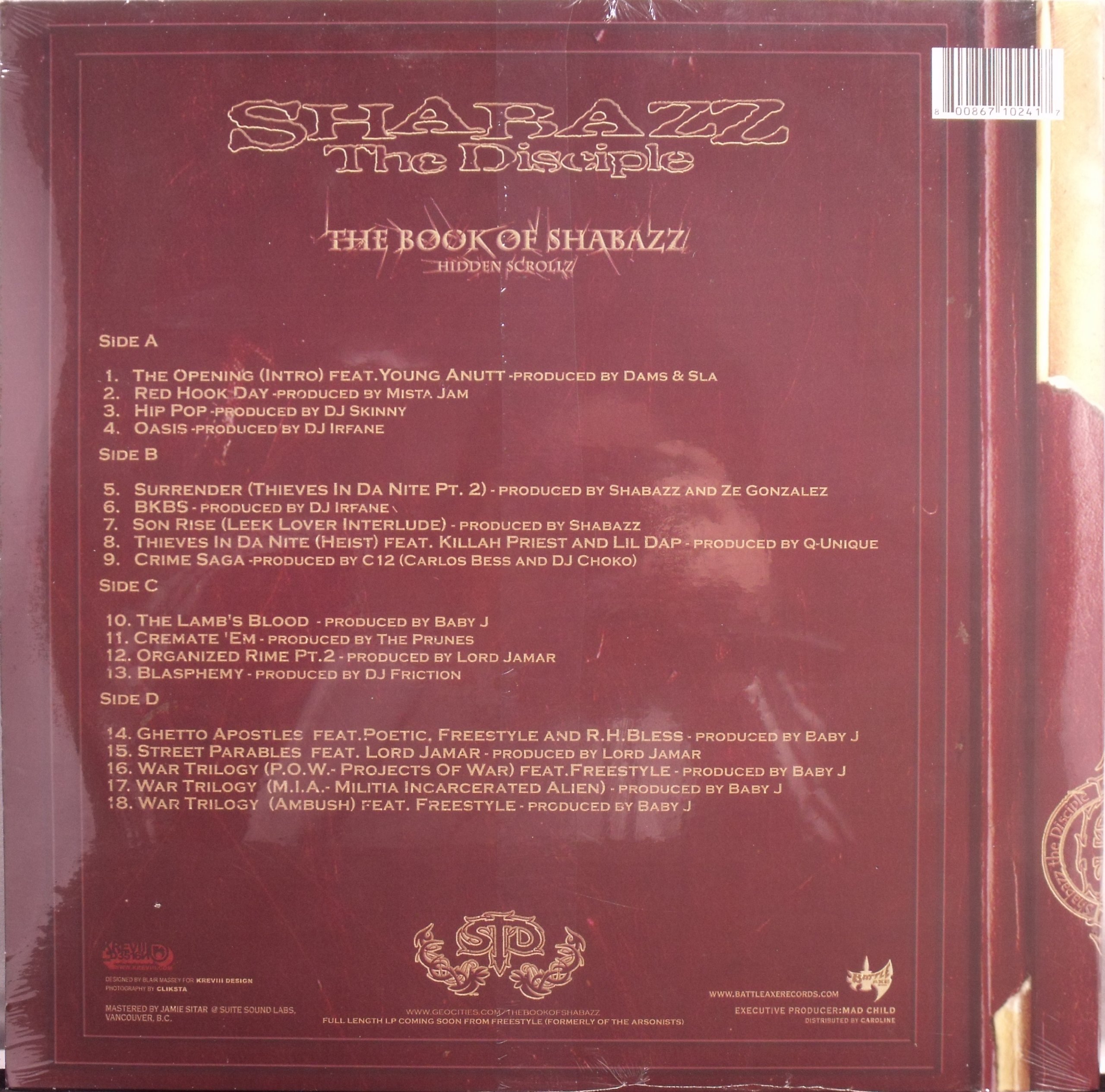 Book of Shabazz Hidden Scrollz - Ancient Wisdom & Spiritual Knowledge for Meditation, Study & Enlightenment