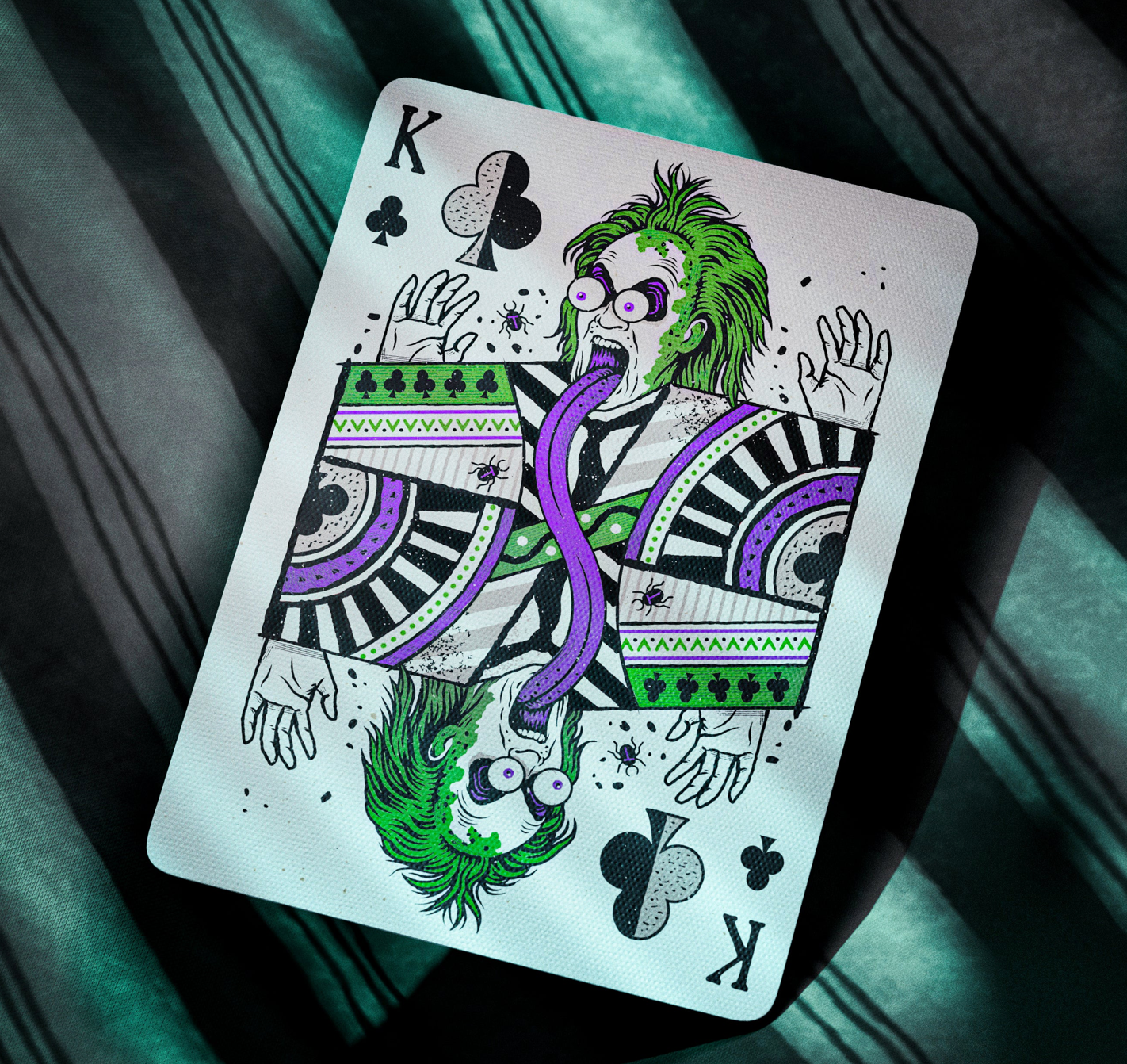 Beetlejuice Themed Playing Cards - Premium Quality Deck for Card Games, Magic Tricks & Collectors - Perfect for Halloween Parties, Movie Nights & Gifts