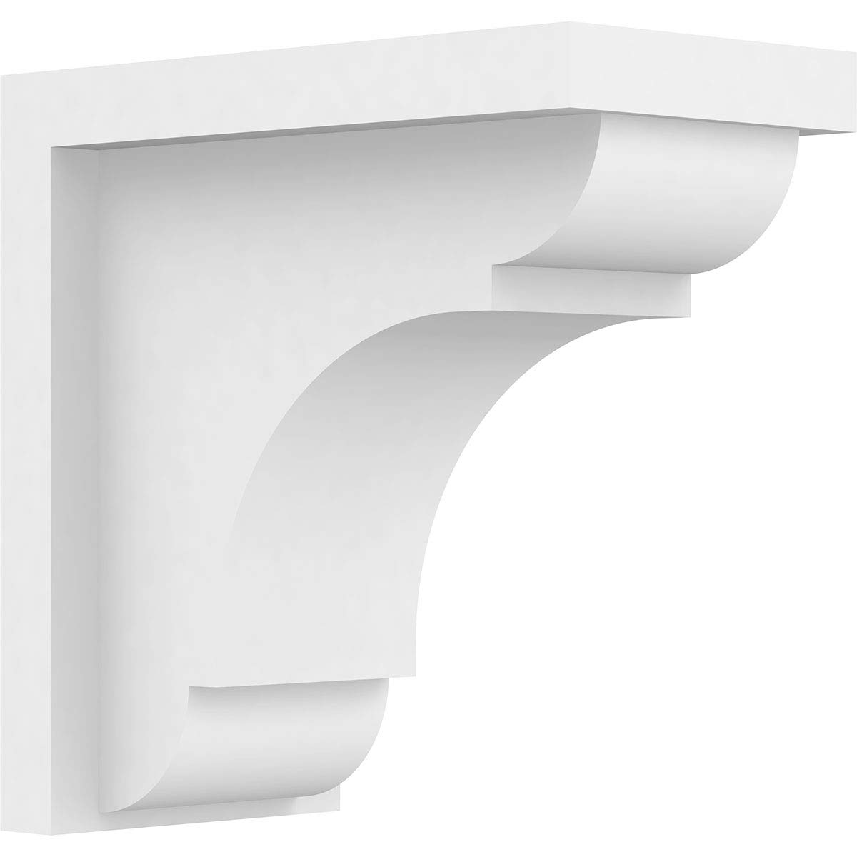 Ekena Millwork Bryant Architectural Grade PVC Brackets - 6.5