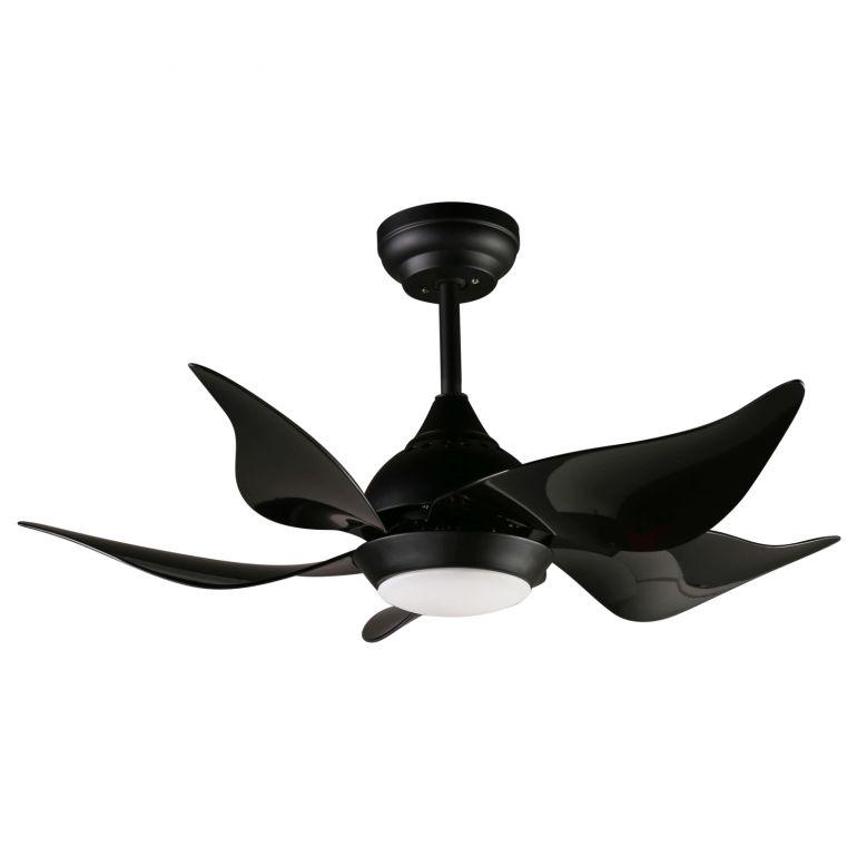 D'Fan 511BKL 36 Inch Indoor/Outdoor Ceiling Fan with Remote Control - Perfect for Bedroom, Living Room, Patio & Covered Porch