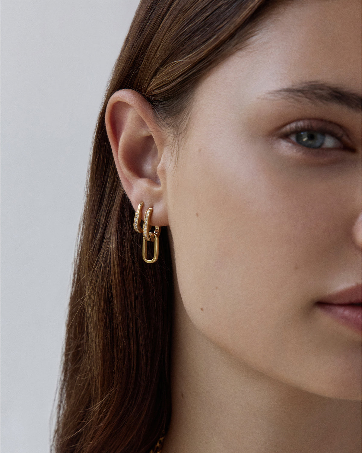 18K Gold Vermeil Hoop Earrings for Women - Hypoallergenic Dainty Huggie Hoops - Perfect for Everyday Wear, Parties & Gifting