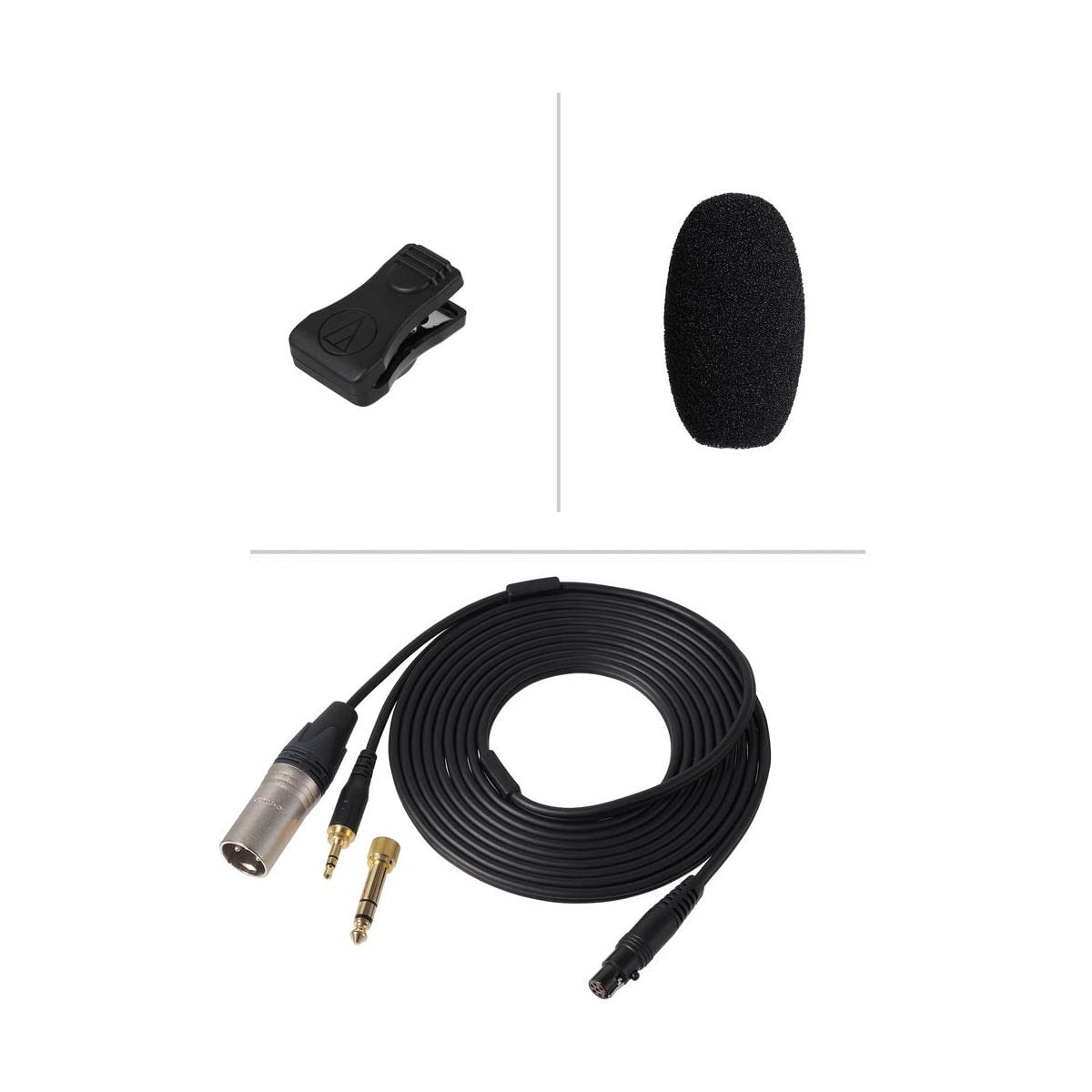 Audio-Technica BPHS2C Professional Broadcast Stereo Headset with Cardioid Condenser Boom Mic - Black | Studio Recording, Podcasting & Live Streaming Headphones
