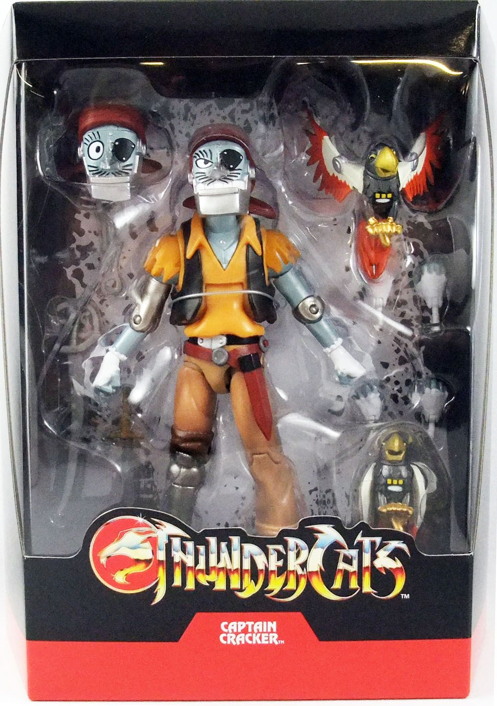 Captain Cracker: Thundercats Super Seven Action Figure - Collectible Toy for Fans & Display | Perfect for Nostalgic Gifts, Shelf Decor, and Thundercats Memorabilia