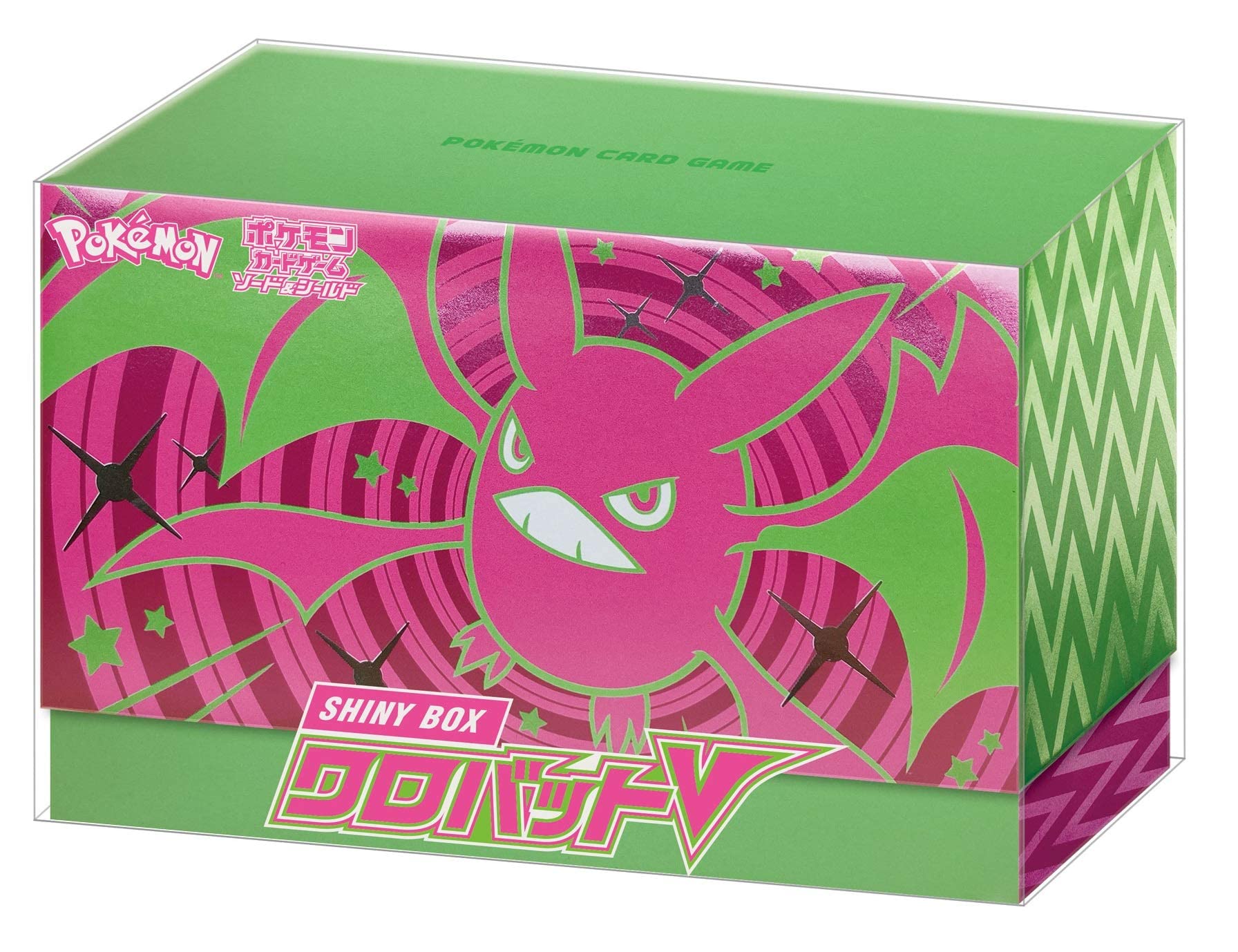 Pokemon Sword & Shield Shiny Star V Box - Crobat V Premium Trading Card Game Collection for Collectors & Players | Perfect for Battles, Gifts & Display